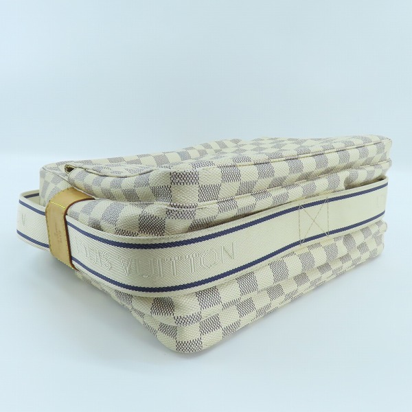 実際に弊社で買取させて頂いたLOUIS VUITTON/ルイヴィトン ダミエアズール ナヴィグリオ ショルダーバッグ/バッグ N51189の画像 2枚目