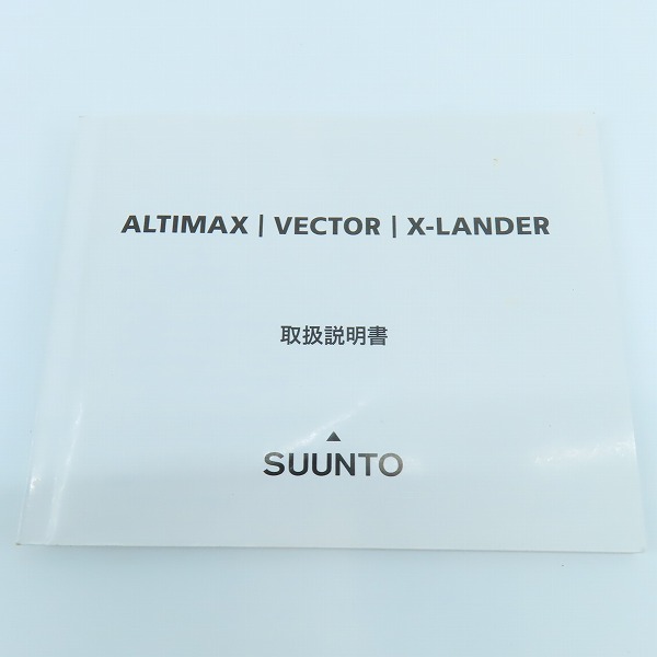 実際に弊社で買取させて頂いたSUUNTO/スント VECTOR/ベクター グリーン 腕時計【動作未確認】の画像 7枚目