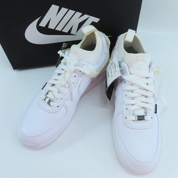 実際に弊社で買取させて頂いたNIKE×UNDERCOVER/ナイキ×アンダーカバー AIR FORCE 1 LOW/エアフォース１ ロー ホワイト DQ7558-101/27.5