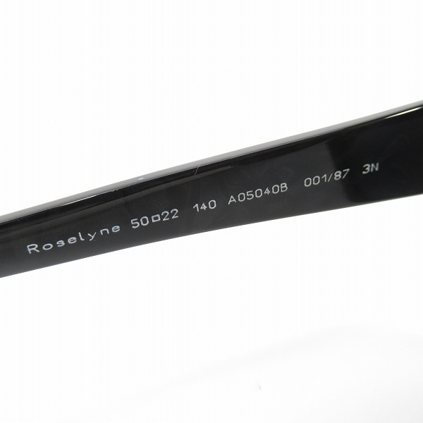 実際に弊社で買取させて頂いた【未使用】alain mikli×Alexandre Vauthier/アランミクリ×アレクサンドル ボーディエ Roselyne サングラス 0A05040Bの画像 5枚目