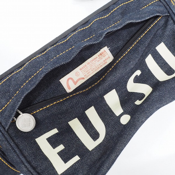 実際に弊社で買取させて頂いたEVISU GOLF/エヴィスゴルフ/エビス デニム 2分割 クラブケースの画像 3枚目