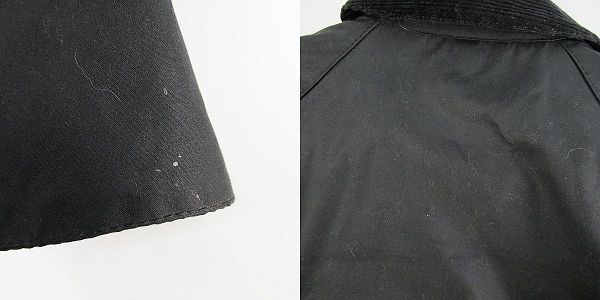 実際に弊社で買取させて頂いたBarbour/バブアー 21AW BEDALE SL オイルドジャケット 2102051/38の画像 8枚目