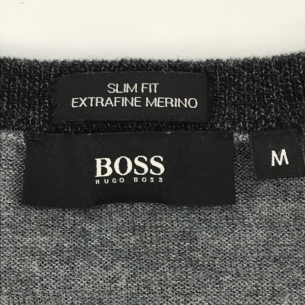 実際に弊社で買取させて頂いたHUGO BOSS/ヒューゴボス Vネックニット Mの画像 2枚目