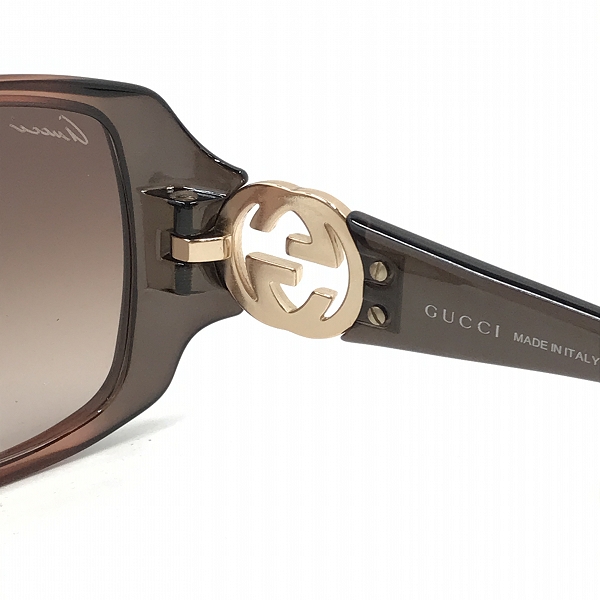 実際に弊社で買取させて頂いたGUCCI/グッチ サングラス/アイウェア インターロッキングG GG3520の画像 4枚目