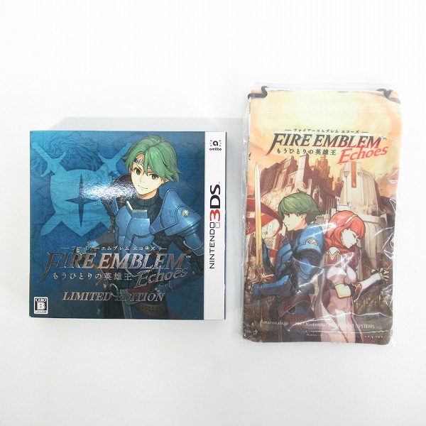 実際に弊社で買取させて頂いた【未開封】ニンテンドー3DSソフト ファイアーエムブレム Echoes もうひとりの英雄王 LIMITED EDITION Amazon限定特典付き