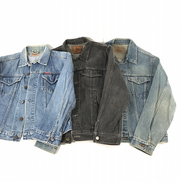 実際に弊社で買取させて頂いた【おまとめ3点】 JC PENNEY/JCペニー BIG JOHN/ビッグジョン 等 80s ヴィンテージ/ビンテージ デニムジャケットの画像 1枚目