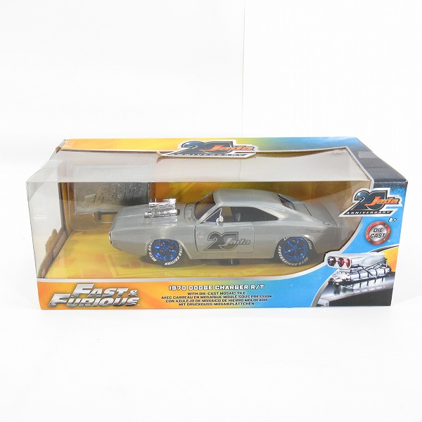 実際に弊社で買取させて頂いた【未開封】Jada Toys/ジャダトイズ  20th ANNIVERSARY 1/24 ワイルドスピード 1970 ダッジ チャージャー R/T ミニカー