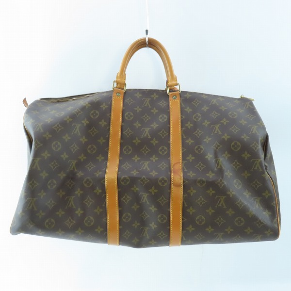 実際に弊社で買取させて頂いたLOUIS VUITTON/ルイヴィトン キーポル バンドリエール55 モノグラム ボストンバック M41414の画像 1枚目