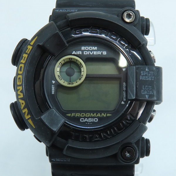 実際に弊社で買取させて頂いたG-SHOCK/Gショック FROGMAN MEN IN BLACK 2 フロッグマン DW-8200BM-1T【動作未確認】