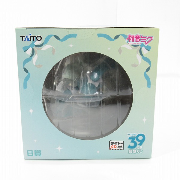 実際に弊社で買取させて頂いた(2)【未開封】TAITO/タイトー タイトーくじ 初音ミク 39の日記念くじ B賞 描き下ろしスケール フィギュアの画像 4枚目