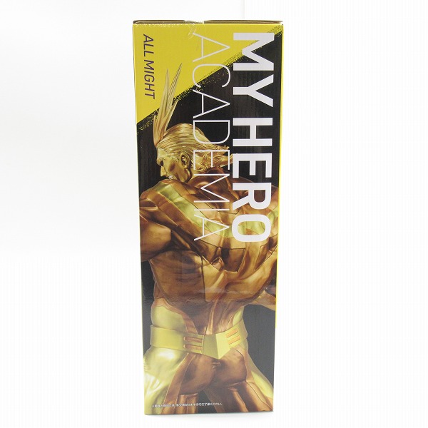 実際に弊社で買取させて頂いた(2)【未開封】一番くじ 僕のヒーローアカデミア VS ラストワン賞 オールマイト MASTERLISE EXTRA ゴールドver. フィギュアの画像 1枚目