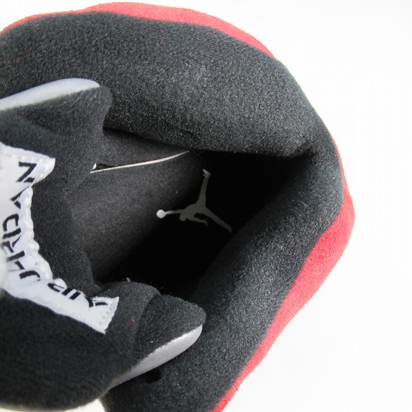 実際に弊社で買取させて頂いたNIKE/ナイキ AIR JORDAN 5 RETRO RAGING BULL エアジョーダン5 レイジングブル DD0587-600/27の画像 4枚目