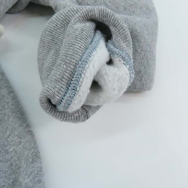 実際に弊社で買取させて頂いたChampion/チャンピオン UCLA REVERSE WEAVE sweat parka リバースウィーブ スウェット パーカー 赤単タグ 復刻 グレー Mの画像 6枚目