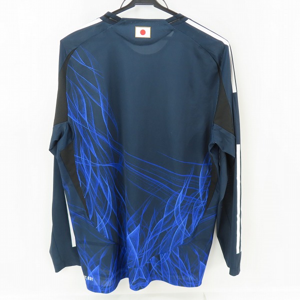 実際に弊社で買取させて頂いたY-3/ワイスリー サッカー日本代表 2024 ホーム オーセンティック 長袖ユニフォーム IS5611/4XLの画像 1枚目