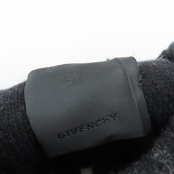 実際に弊社で買取させて頂いた【JPタグ】GIVENCHY/ジバンシィ 21AW モチーフストライプジャカードウールニット BM90HJ4Y9S/XSの画像 2枚目
