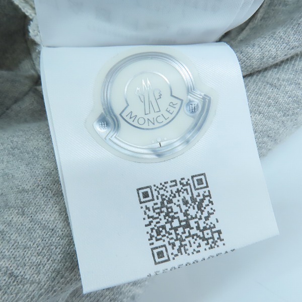実際に弊社で買取させて頂いた【JPタグ】MONCLER/モンクレール PANTALONE サイドライン スウェットパンツ F10918H70400 XLの画像 5枚目