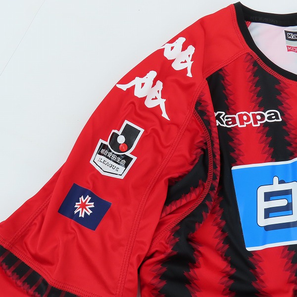 実際に弊社で買取させて頂いたKappa/カッパ 北海道コンサドーレ札幌 2017 ホーム レプリカユニフォーム KF712TS01U/Lの画像 4枚目