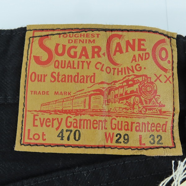実際に弊社で買取させて頂いた【未使用】SUGAR CANE/シュガーケーン デニムパンツ Lot 470/W29L32の画像 3枚目