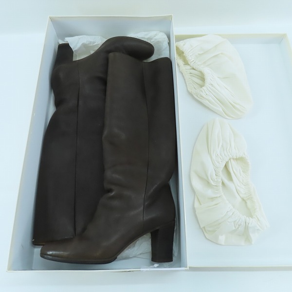 実際に弊社で買取させて頂いたMAISON MARTIN MARGIELA 22/メゾンマルタンマルジェラ 22 ロングヒールブーツ S38WW0180/38の画像 8枚目