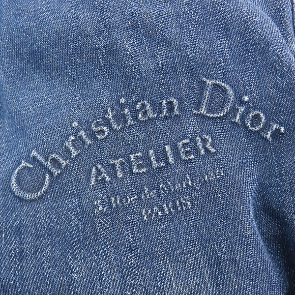 実際に弊社で買取させて頂いた【JPタグ】DIOR HOMME/ディオールオム ATELIERロゴ インディゴデニムパンツ 863DS06K0573/30 の画像 7枚目