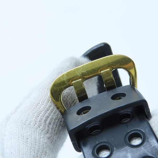 実際に弊社で買取させて頂いたG-SHOCK/Gショック FROGMAN/フロッグマン 黒金蛙 DW-8200B-9A【動作未確認】の画像 4枚目