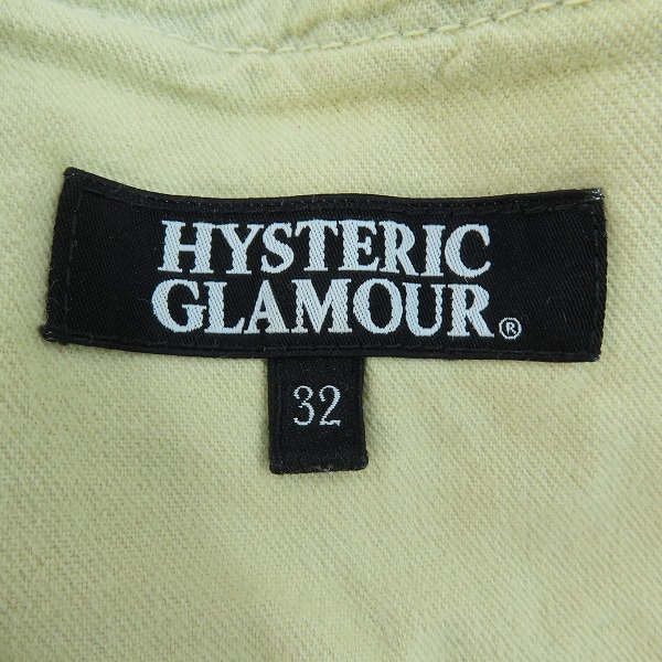 実際に弊社で買取させて頂いたHYSTERIC GLAMOUR/ヒステリックグラマー 小窓スタッズ リメイクデニムパンツ 4AP-2103/32の画像 3枚目