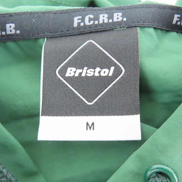 実際に弊社で買取させて頂いたF.C.Real Bristol/レアルブリストル 22SS LOGO APPLIQUE PULLOVER HOODED ANORAK プルオーバーアノラック FCRB-220069/Mの画像 2枚目