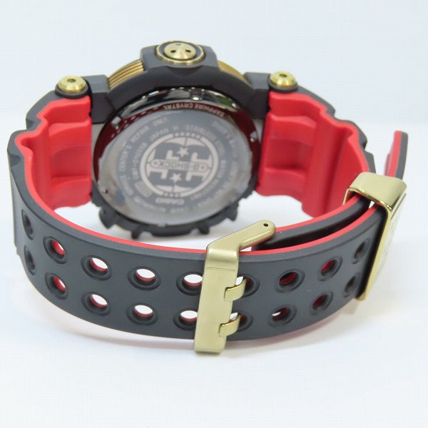 実際に弊社で買取させて頂いたG-SHOCK/Gショック FROGMAN/フロッグマン 35th Anniversary ゴールドトルネード GWF-D1035B-1JRの画像 3枚目