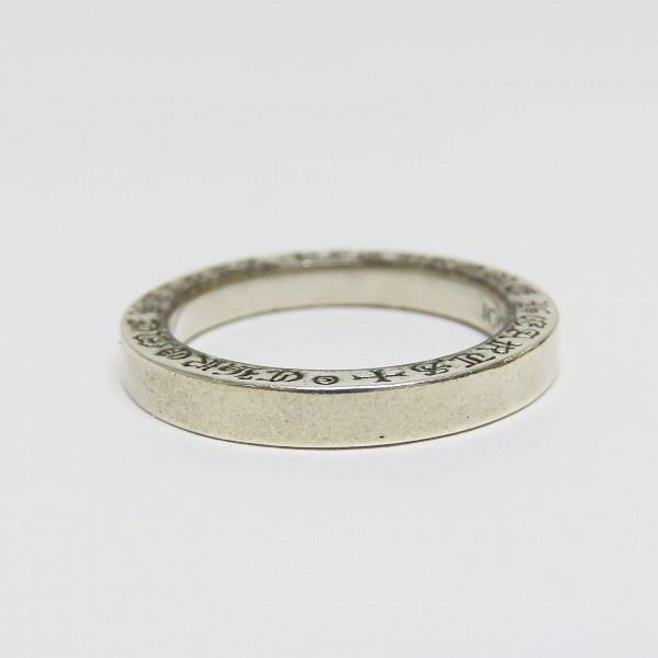 実際に弊社で買取させて頂いたCHROME HEARTS/クロムハーツ 3mm スペーサーリング プレーン 19号の画像 2枚目