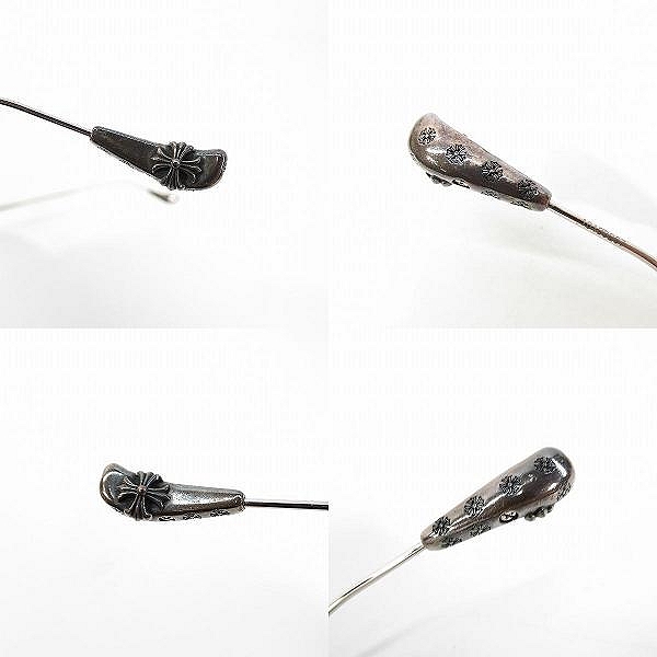 実際に弊社で買取させて頂いたCHROME HEARTS/クロムハーツ BONE PRONE I サングラス/アイウェア レザーケース付きの画像 7枚目