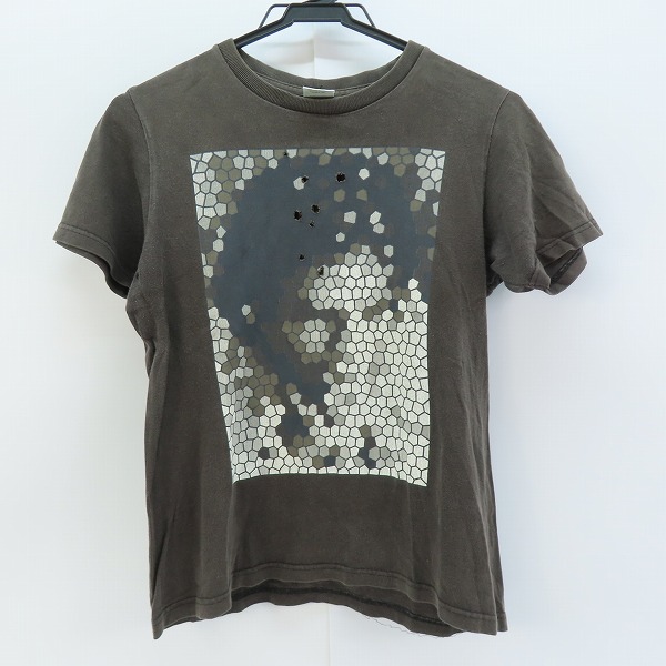 実際に弊社で買取させて頂いたNUMBER (N)INE/ナンバーナイン タイム期  穴空き加工 モザイク Ｔシャツ/1