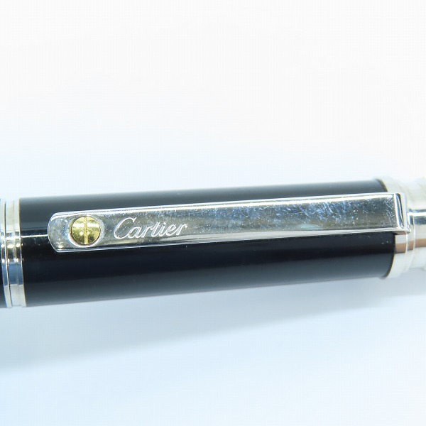 実際に弊社で買取させて頂いたCartier/カルティエ Santos de Cartier ballpoint pen/サントス ドゥ ボールペンの画像 2枚目