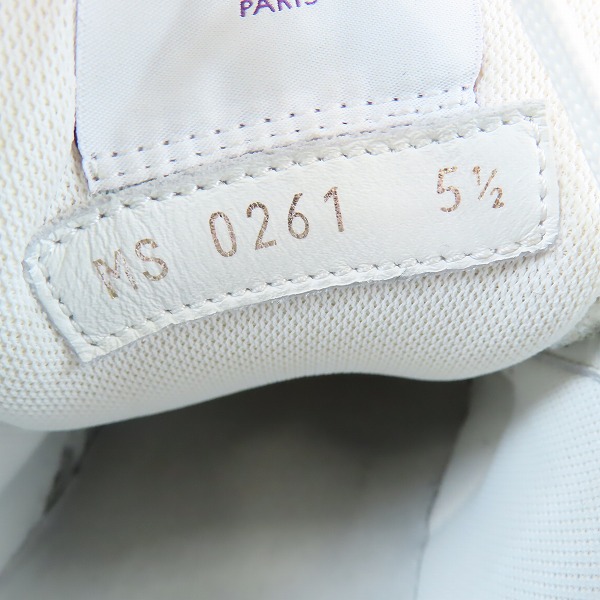 実際に弊社で買取させて頂いたLOUISVUITTON/ルイヴィトン LVトレイナーライン スニーカー 5.5の画像 5枚目