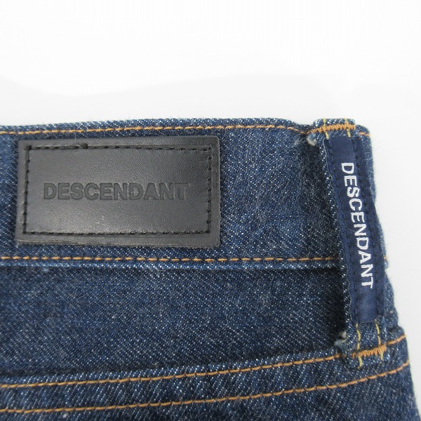 実際に弊社で買取させて頂いたDESCENDANT/ディセンダント 1993 STRAIGHT JEANS デニムパンツ/1の画像 2枚目