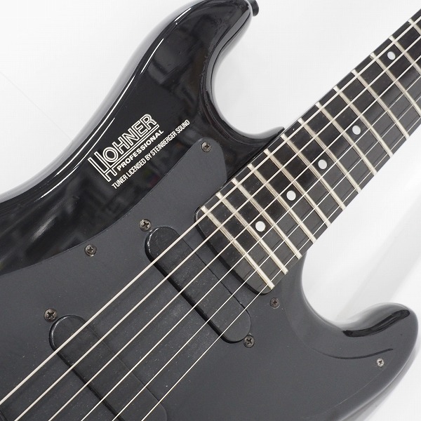 実際に弊社で買取させて頂いた★HOHNER PROFESSIONAL/ホーナー ストラトキャスターType ヘッドレス エレキギター STEINBERGERモデル ソフトケース付の画像 4枚目