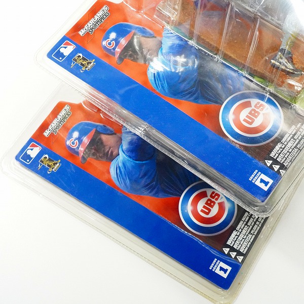 実際に弊社で買取させて頂いた【未開封】McFARLANE TOYS/マクファーレントイズ シカゴ・カブス #21 SAMMY SOSA サミー・ソーサ フィギュア 2点セットの画像 6枚目