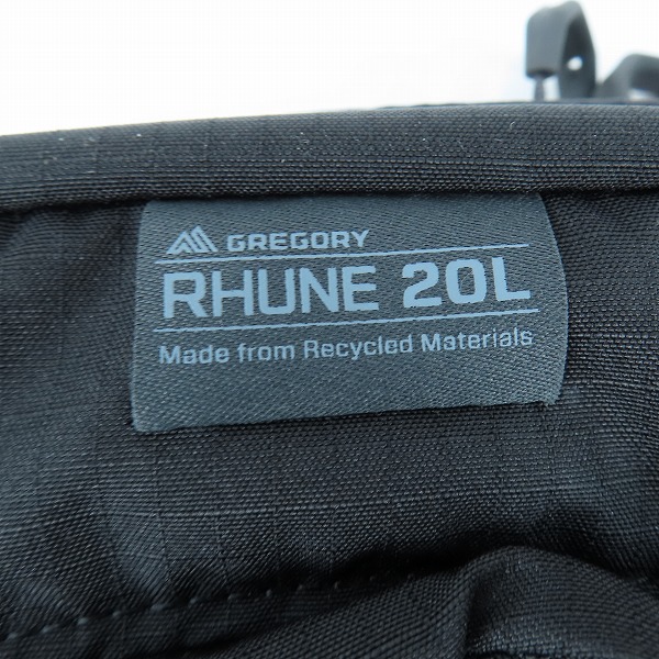 実際に弊社で買取させて頂いた【未使用】GREGORY/グレゴリー RHUNE20/ルーヌ20 リュック/バックパック 143375 6404の画像 4枚目