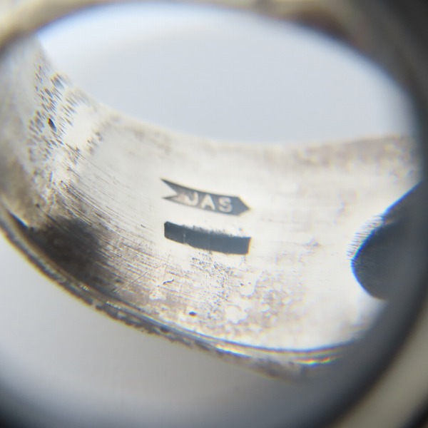 実際に弊社で買取させて頂いたCRAZY PIG DESIGNS/クレイジーピッグ スカル＆スネークリング/18.5-19.5号の画像 5枚目