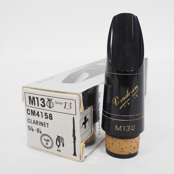 実際に弊社で買取させて頂いたVandoren/バンドーレン CM4158 M13 Lyre クラリネット用 マウスピース