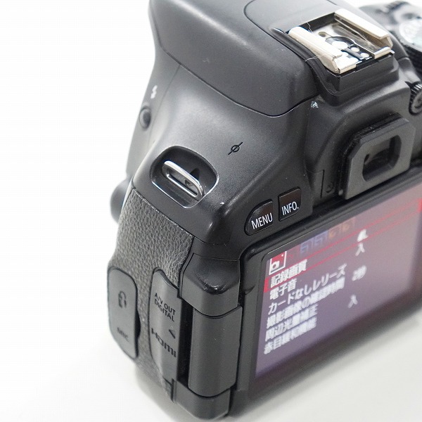 実際に弊社で買取させて頂いたCanon/キャノン DS126311 EOS kiss X5 デジタル一眼レフカメラ ボディ 簡易動作確認済みの画像 3枚目