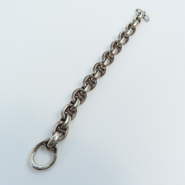 実際に弊社で買取させて頂いたBill Wall Leather/BWL/ビルウォールレザー ボートリンク ブレスレット の画像 8枚目