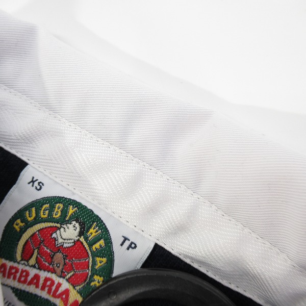 実際に弊社で買取させて頂いたBARBARIAN RUGBY WEAR/バーバリアン 長袖 ラグビーシャツ /XSの画像 5枚目
