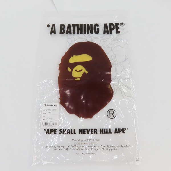 実際に弊社で買取させて頂いたA BATHING APE/アベイシングエイプ 1ST CAMO KANJI LOGO 半袖Tシャツ 001TEK301013M/ Lの画像 6枚目