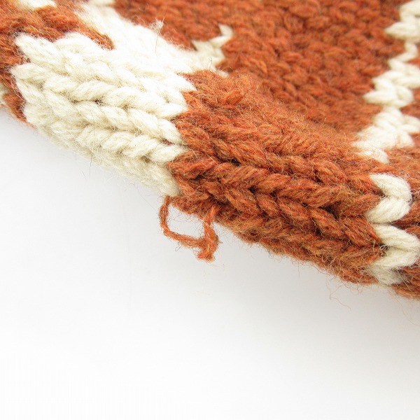 実際に弊社で買取させて頂いたCALEE/キャリー 13AW イーグル ショールカラー ウールニット CL-13AW059/Lの画像 5枚目