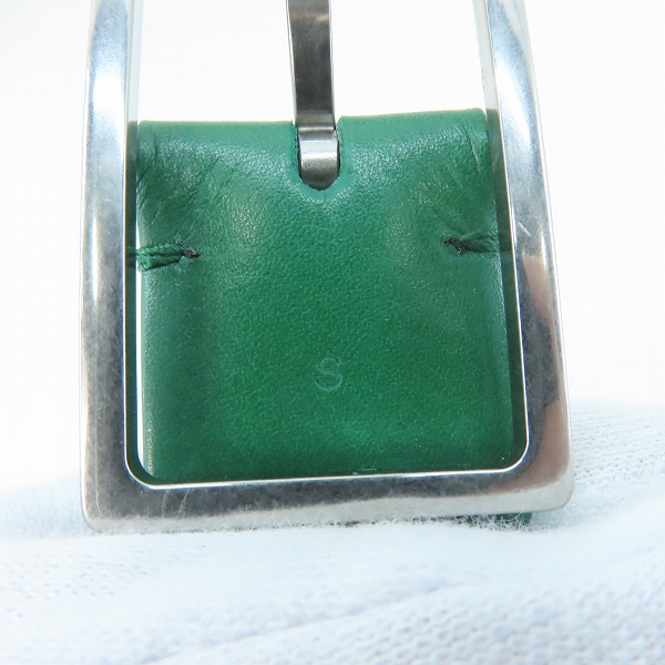 実際に弊社で買取させて頂いたBOTTEGA VENETA/ボッテガヴェネタ イントレチャート レザーベルト 652912 vcq71/Sの画像 5枚目