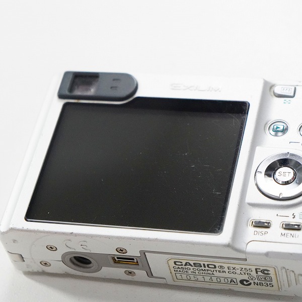 実際に弊社で買取させて頂いたCASIO/カシオ EXILIM EX-Z55 エクシリム コンパクトデジタルカメラ 動作未確認の画像 5枚目