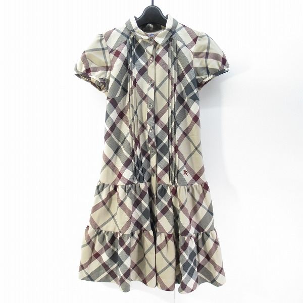 実際に弊社で買取させて頂いたBurberry London BLUE LABEL/バーバリーロンドン ブルーレーベル ノバチェック ワンピース E1J66-243-45/36