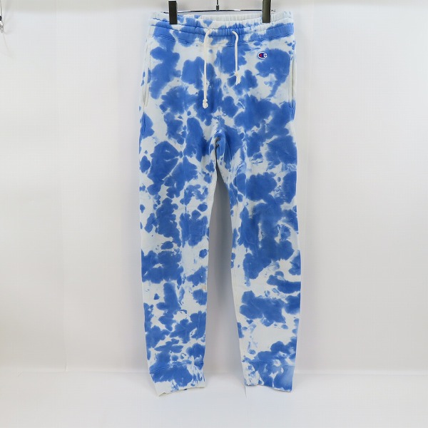 実際に弊社で買取させて頂いたRHC Ron Herman×Champion/ロンハーマン×チャンピオン タイダイ スウェットパンツ ブルー C8-H214/L