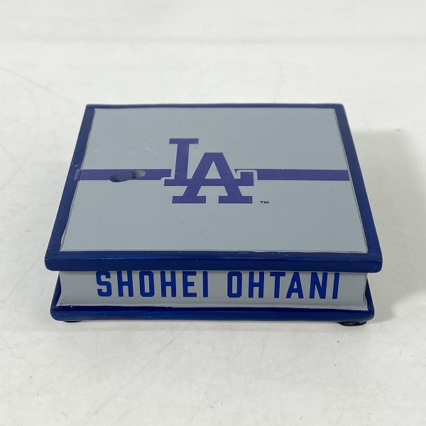 実際に弊社で買取させて頂いたFOCO BIG HEADS ロサンゼルス・ドジャース ＃17 大谷翔平 打者 ボブルヘッド フィギュア 首振り人形の画像 3枚目