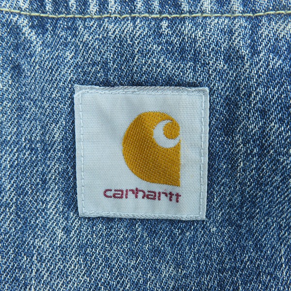 実際に弊社で買取させて頂いたCarhartt/カーハート デニム  ジップアップ ジャケット L  の画像 5枚目
